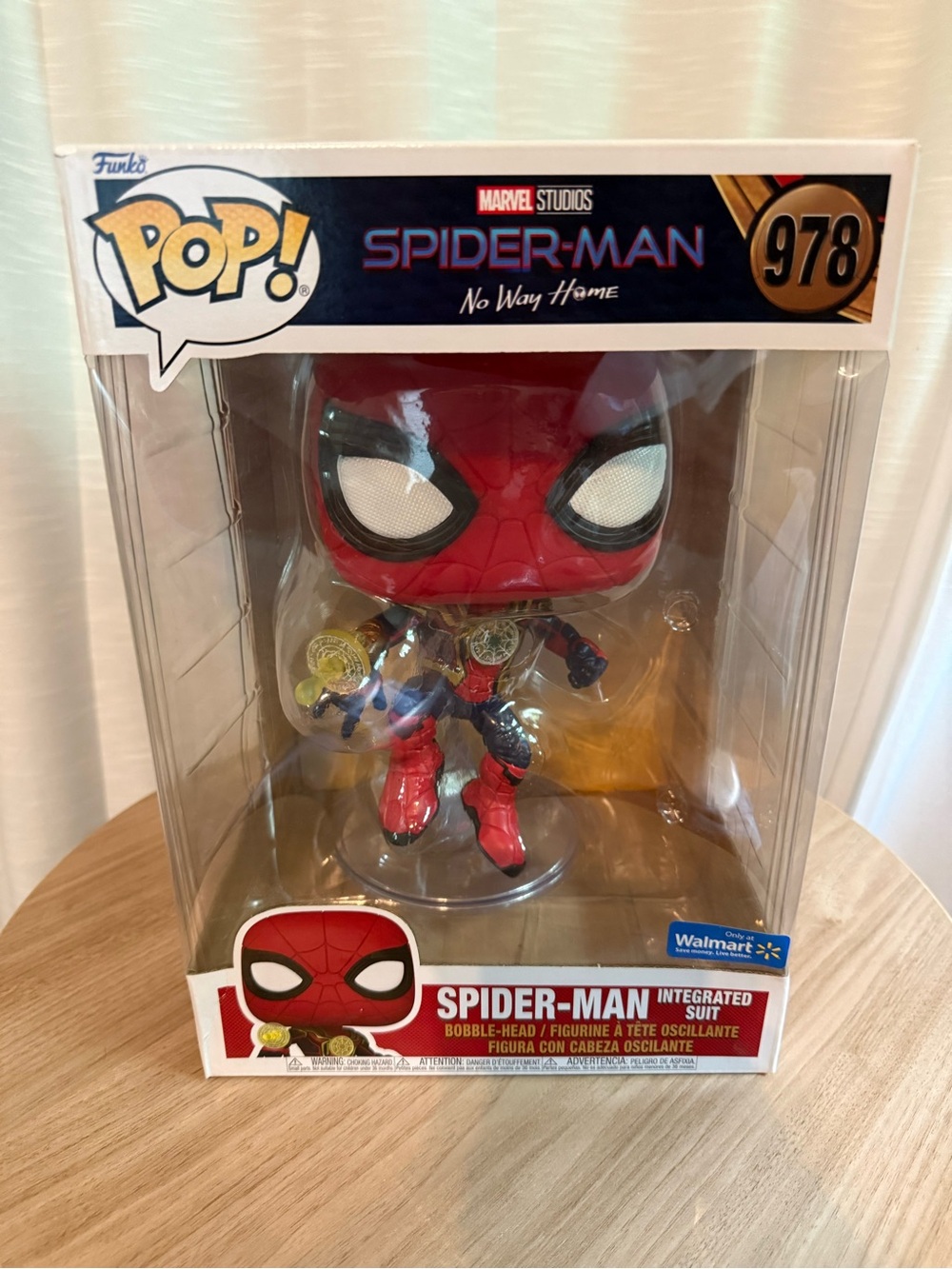 Funko Pop! Spider-Man Integrated Suit - Red, Blue, Gold